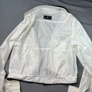 Adidas Stella McCartney Athletiv White and Black Cropped Jacket size